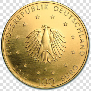 100 Euro Lorsch Abbey 1 2oz Gold Coin   Coin  HD Png Download