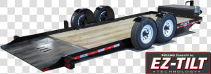 Ft 12 Ez Tilt Ground Level Tilt Deck Trailer For Ground   Felling Ez Tilt Trailer  HD Png Download