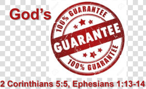 God’s Guarantee src Https   Credibility  HD Png Download