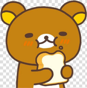  freetoedit  cute  kawaii  rilakkuma  bear  hungry   Rilakkuma Transparent  HD Png Download