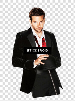 Suit clothing formal Wear tuxedo white collar   Bradley Cooper In Tuxedo  HD Png Download