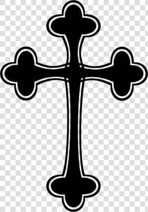 Symbol Christian Cross Celtic Cross Clip Art   Gothic Cross Transparent Background  HD Png Download