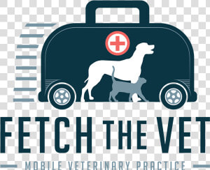 Fetch The Vet M   Mobile Vet Logo  HD Png Download