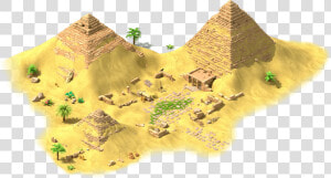 Egyptian Pyramids Initial   Sand  HD Png Download