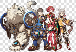 Xenoblade Chronicles 2 Tiger  HD Png Download