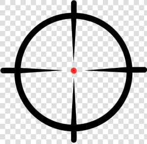 Crosshair With Transparent Background  HD Png Download