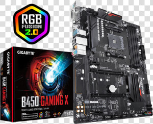 Gigabyte B450 Motherboard  HD Png Download