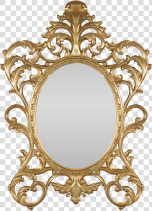 Oval Baroque Frame Png  Transparent Png