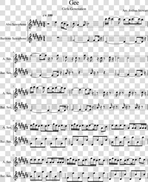 Radioactive Tenor Sax Sheet Music  HD Png Download