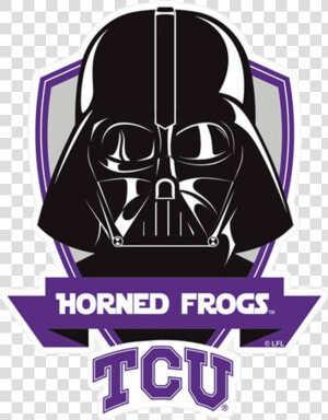 Tcu Horned Frogs Ncaa Darth Vader Star Wars Logo Perfect   Porta Pasaporte Star Wars  HD Png Download