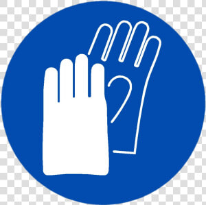 Hand Protection Symbol   Safety Gloves Symbol  HD Png Download