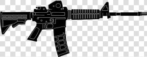 M16  Rifle  Ar  Ar15  Military  Army  War  Gun  Weapon   Ar 15 M16  HD Png Download