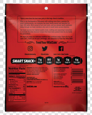 Beef Jerky Nutrition Facts Label  HD Png Download