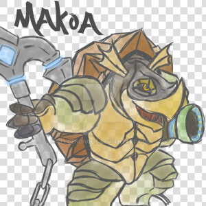 Thumb Image   Makoa Paladins Art  HD Png Download