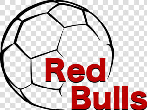 Transparent New York Red Bulls Logo Png   Dribble A Soccer Ball  Png Download