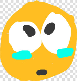 Badly Drawn Crying Emoji  HD Png Download