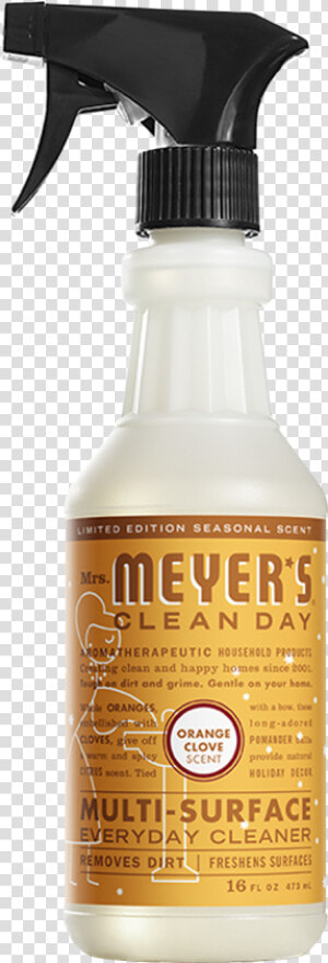 Mrs Meyers Orange Clove Multi Surface Everyday Cleaner   Mrs Meyers  HD Png Download