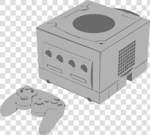 Nintendo Gamecube  Gamecube  Nintendo  Console  Retro   Gamecube Console Vector  HD Png Download