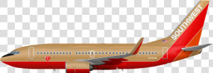 Southwest Airlines Boeing 737   Southwest Airlines Desert Gold  HD Png Download