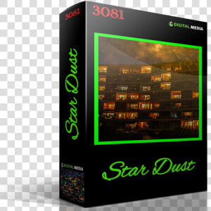 3081 Star Dust Overlay   Led backlit Lcd Display  HD Png Download