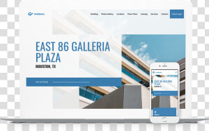 Commercial Real Estate Website Design   Website  HD Png Download