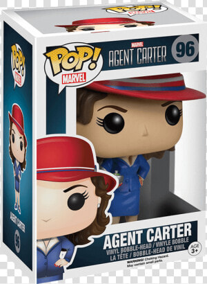 Marvel Agent Carter Pop Figure   Funko Pop Marvel Peggy Carter  HD Png Download