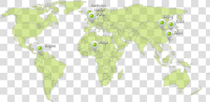 Contacts Inview Technology Ltd Png Blank World Map  Transparent Png