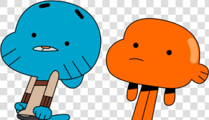 Muy Interesante   Gumball Y Darwin Png  Transparent Png