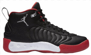 Shoe footwear outdoor Shoe walking Shoe running Shoe wrestling   Jordan Jumpman Pro Red And Black  HD Png Download