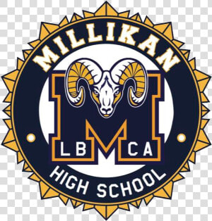 School Logo   Millikan High School Long Beach Logo  HD Png Download