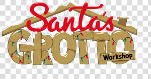 Santas Grotto Sign  HD Png Download