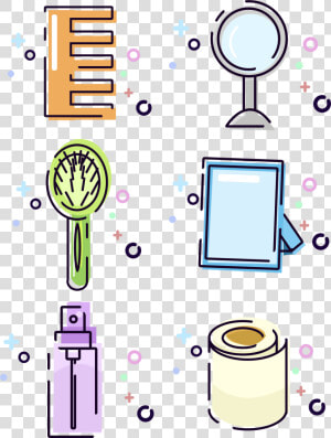 Mbe Daily Necessities Hand Painted Cartoon Png And  Transparent Png