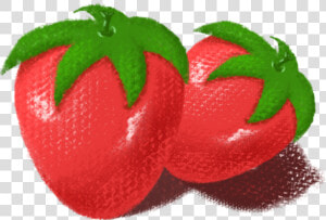 Strawberry Hand Drawn Cute Cartoon Png And Psd   Strawberry  Transparent Png