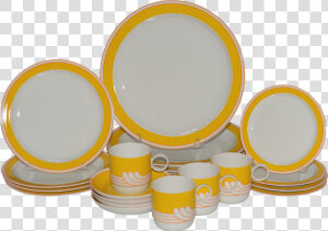 Rosenthal Yellow Studio Set   Dinner Set Png Transparents  Png Download