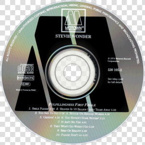 Cd Disc Stevie Wonder  HD Png Download