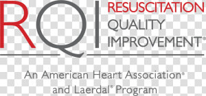 Rqi Resuscitation Quality Improvement An American Heart  HD Png Download