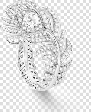 Boucheron Feather Ring  HD Png Download