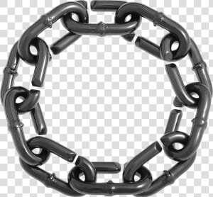 Chain Link Circle Clipart   Chains In A Circle  HD Png Download