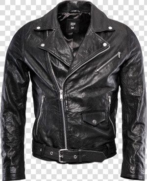 Jacket Leather Worn Out  HD Png Download