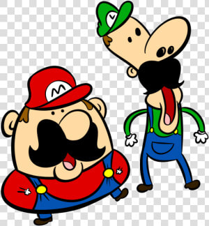 Marios   Cartoon  HD Png Download