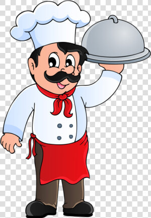 Italy Clipart Chef Italian   Dibujo De Un Cocinero  HD Png Download