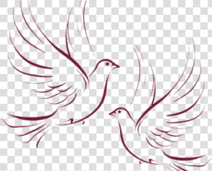 Doves Clipart Wedding   Wedding Doves Png  Transparent Png