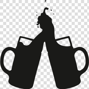 Can Silhouette At Getdrawings   Beer Mug Silhouette Png  Transparent Png