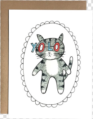 Yolo Cat   Cartoon  HD Png Download