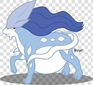 Shiny Suicune   Pregnant Suicune  HD Png Download