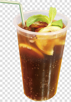 Juice Rum And Coke Non Alcoholic Drink   Rum And Coke  HD Png Download