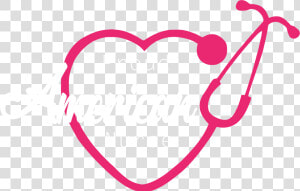 Transparent Nursing Stethoscope Clipart   Black Stethoscope With Heart  HD Png Download