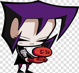 Invader Zim Gaz Video Game  HD Png Download