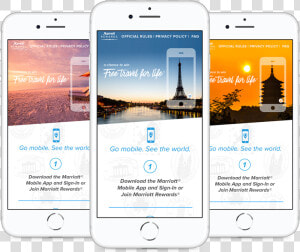 Marriott International Free Travel For Life Promotion   Samsung Galaxy  HD Png Download