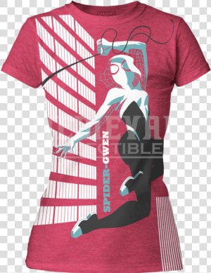 Womens Spider Gwen Michael Cho T Shirt   Spider Gwen Girls Shirt  HD Png Download